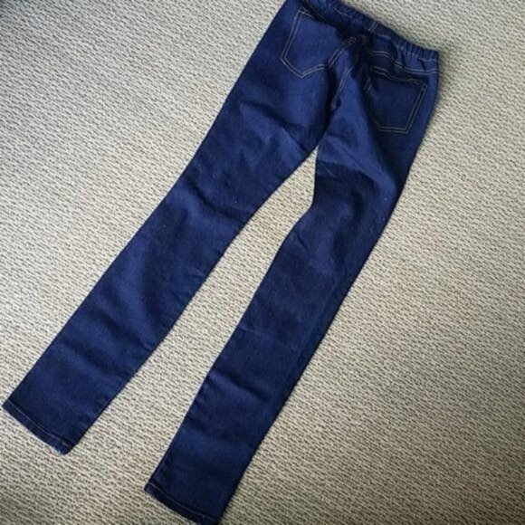Jeans Legging Jeggings Skinny Pants Distressed BLUE WOMEN'S WOMAN'S SIZE SMALL - Picture 5 of 11